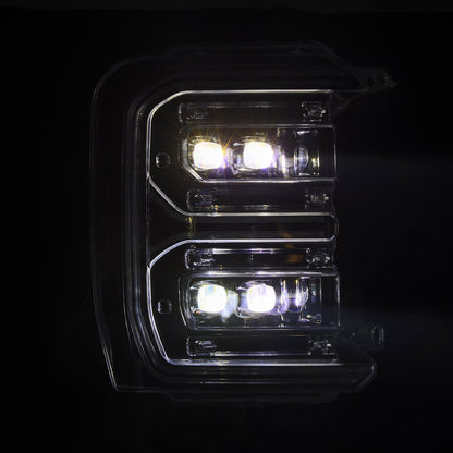 23-26 Ford Super Duty NOVA-Series LED Projector Headlights Alpha-Black - view 4