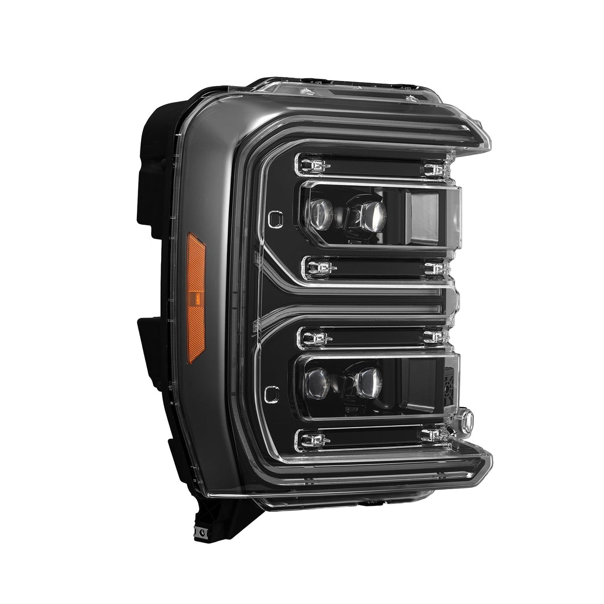 23-26 Ford Super Duty NOVA-Series LED Projector Headlights Alpha-Black - view 7