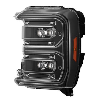 23-26 Ford Super Duty NOVA-Series LED Projector Headlights Black - view 6