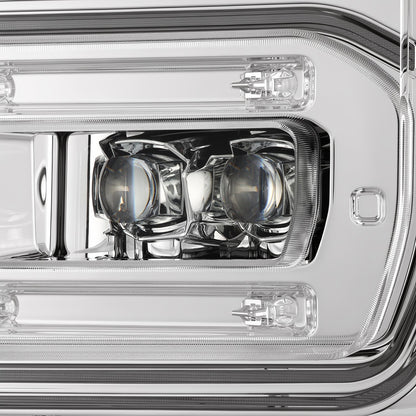 23-26 Ford Super Duty NOVA-Series LED Projector Headlights Chrome - view 7