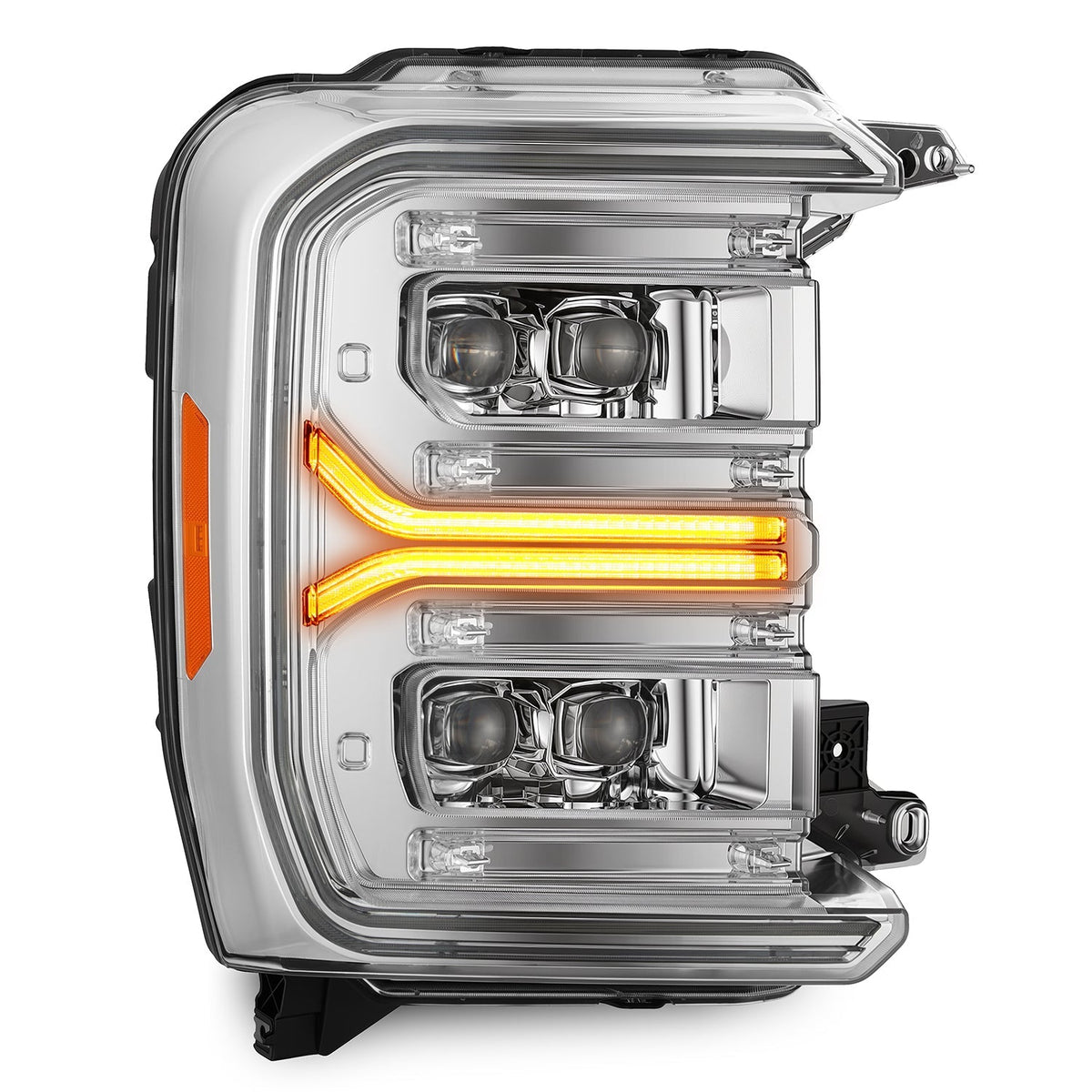23-26 Ford Super Duty NOVA-Series LED Projector Headlights Chrome - view 6