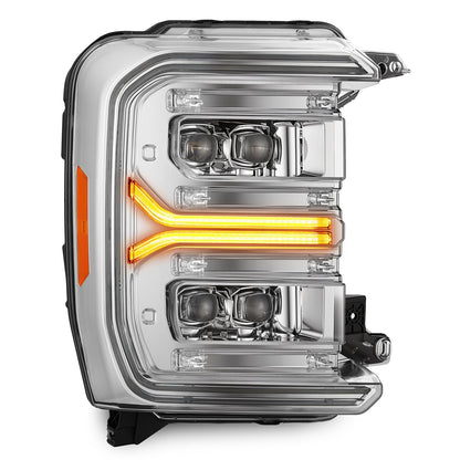 23-26 Ford Super Duty NOVA-Series LED Projector Headlights Chrome - view 6