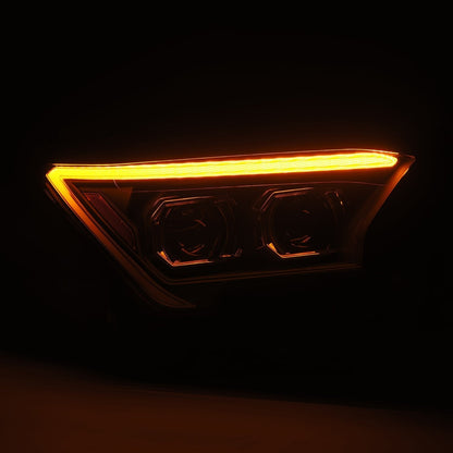24-26 Toyota Tacoma / 25-26 4Runner LUXX-Series LED Projector Headlights Black - view 3
