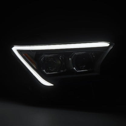 24-26 Toyota Tacoma / 25-26 4Runner LUXX-Series LED Projector Headlights Black - view 2