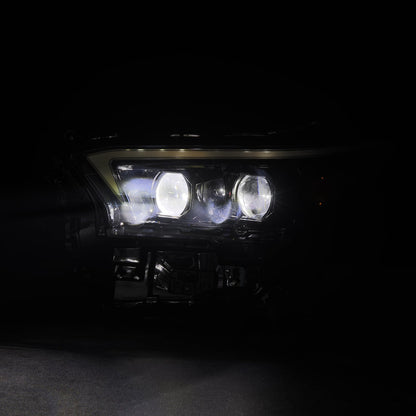 24-26 Toyota Tacoma / 25-26 4Runner OG-Style LUXX-Series LED Projector Headlights Alpha-Black - view 4