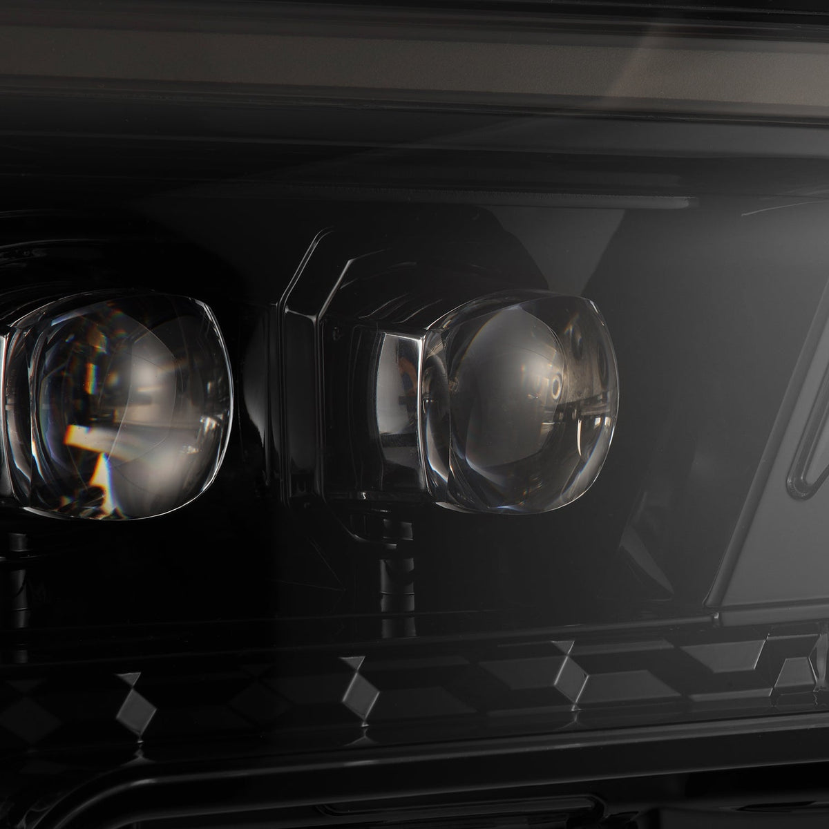 24-26 Toyota Tacoma / 25-26 4Runner OG-Style NOVA-Series LED Projector Headlights Alpha-Black - view 8