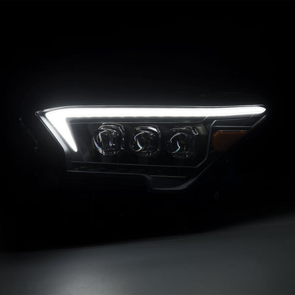 24-26 Toyota Tacoma /25-up 4Runner OG-Style NOVA-Series LED Projector Headlights Black - view 2