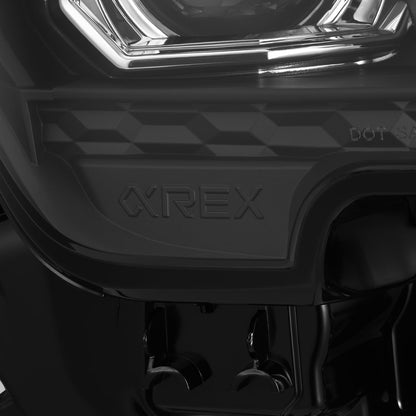 24-26 Toyota Tacoma / 25-26 4Runner OG-Style LUXX-Series LED Projector Headlights Black - view 6