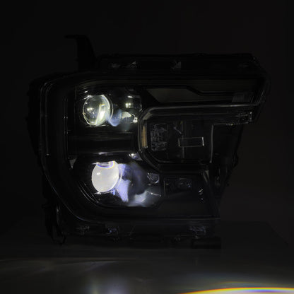 24-26 Ford Ranger / Ranger Raptor LUXX-Series LED Projector Headlights Alpha-Black - view 8