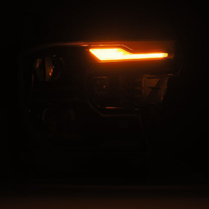 24-26 Ford Ranger / Ranger Raptor LUXX-Series LED Projector Headlights Black - view 9