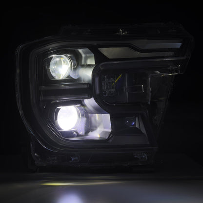 24-26 Ford Ranger / Ranger Raptor LUXX-Series LED Projector Headlights Black - view 10