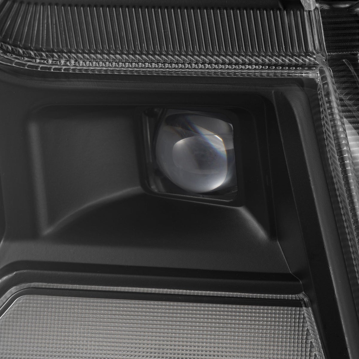 24-26 Ford Ranger / Ranger Raptor LUXX-Series LED Projector Headlights Black - view 5