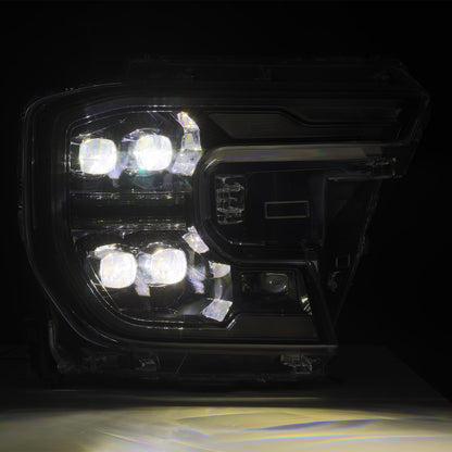 24-26 Ford Ranger / Ranger Raptor NOVA-Series LED Projector Headlights Alpha-Black - view 6