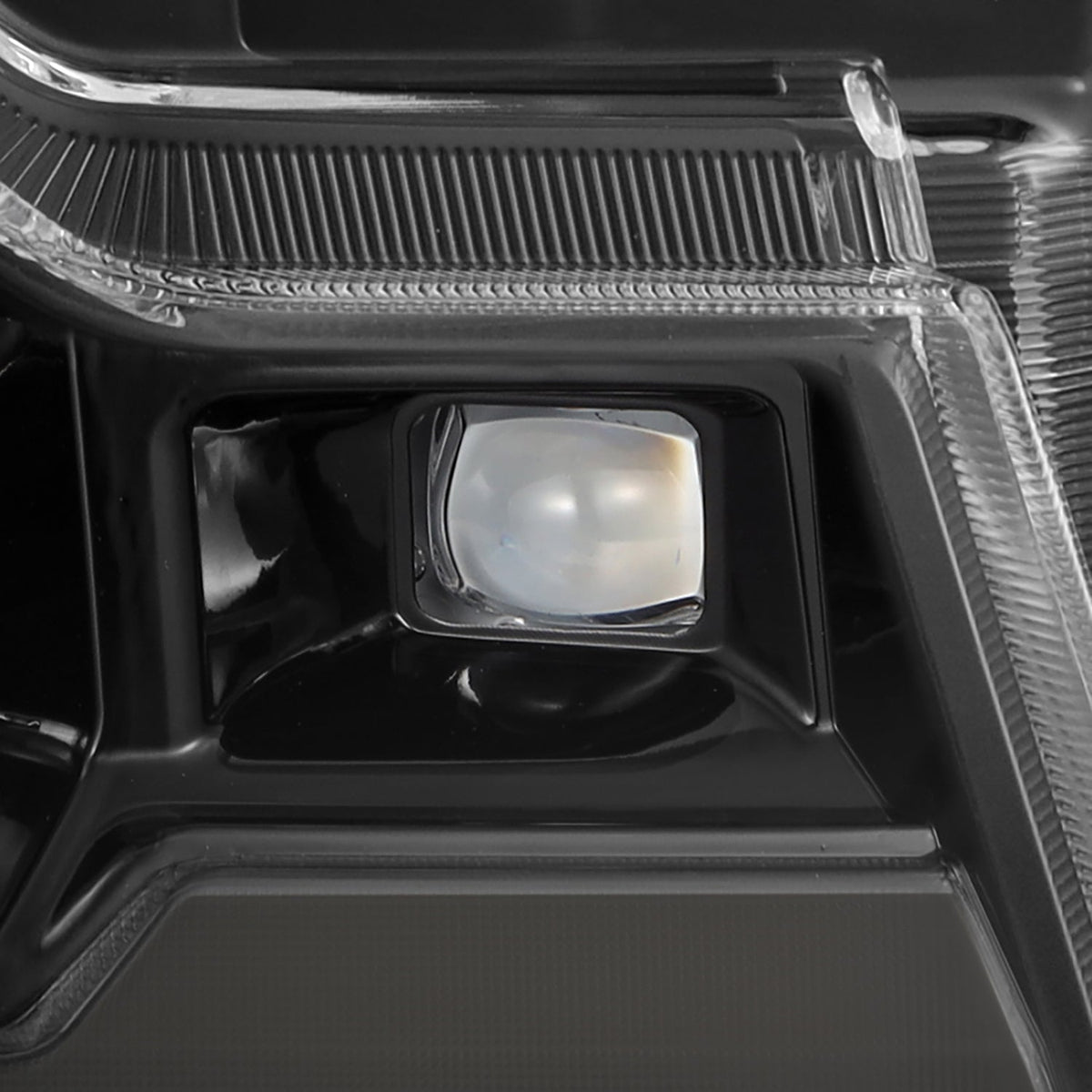 24-26 Ford Ranger / Ranger Raptor NOVA-Series LED Projector Headlights Alpha-Black - view 3