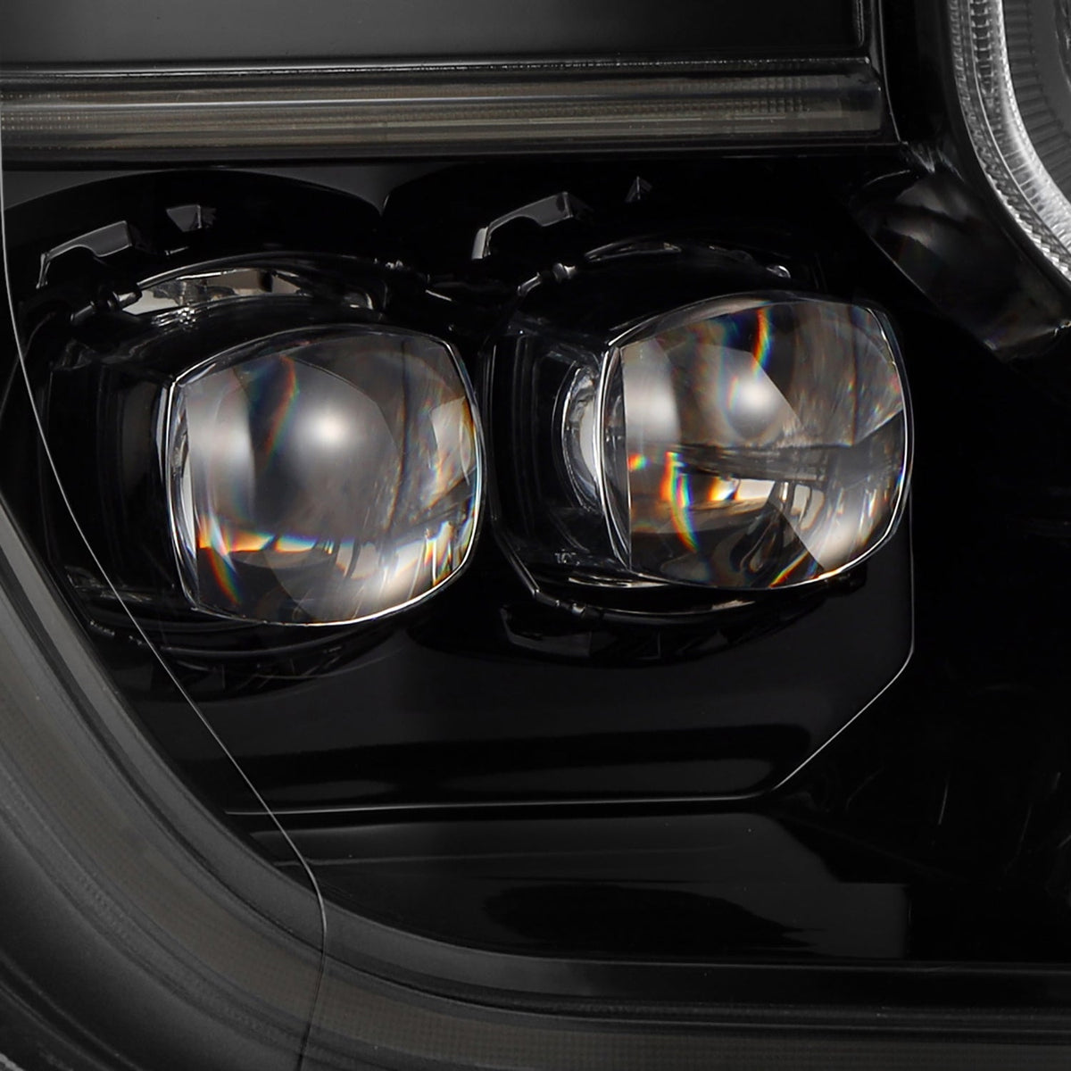 24-26 Ford Ranger / Ranger Raptor NOVA-Series LED Projector Headlights Alpha-Black - view 2