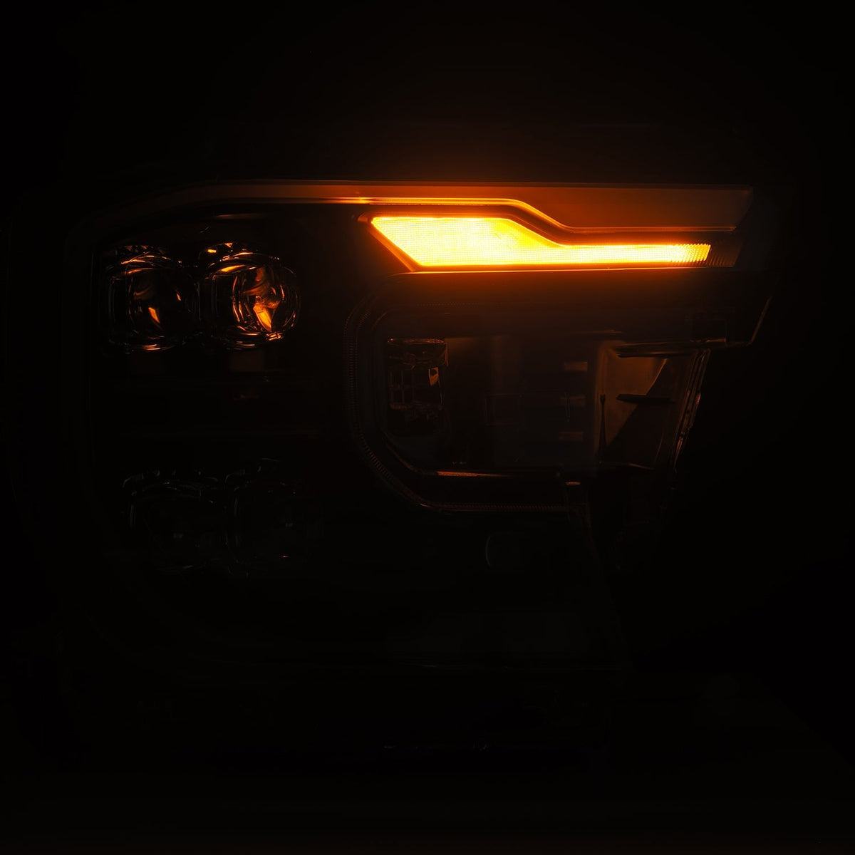 24-26 Ford Ranger / Ranger Raptor NOVA-Series LED Projector Headlights Black - view 6