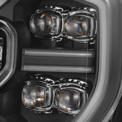 24-26 Ford Ranger / Ranger Raptor NOVA-Series LED Projector Headlights Black - view 2