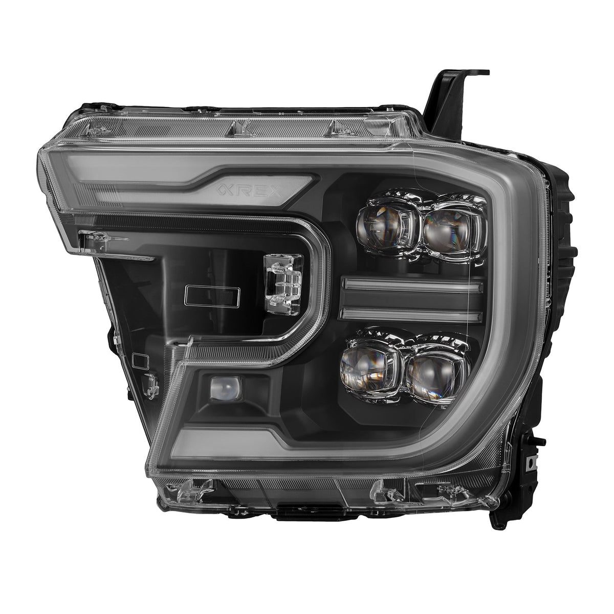 24-26 Ford Ranger / Ranger Raptor NOVA-Series LED Projector Headlights Black - view 9