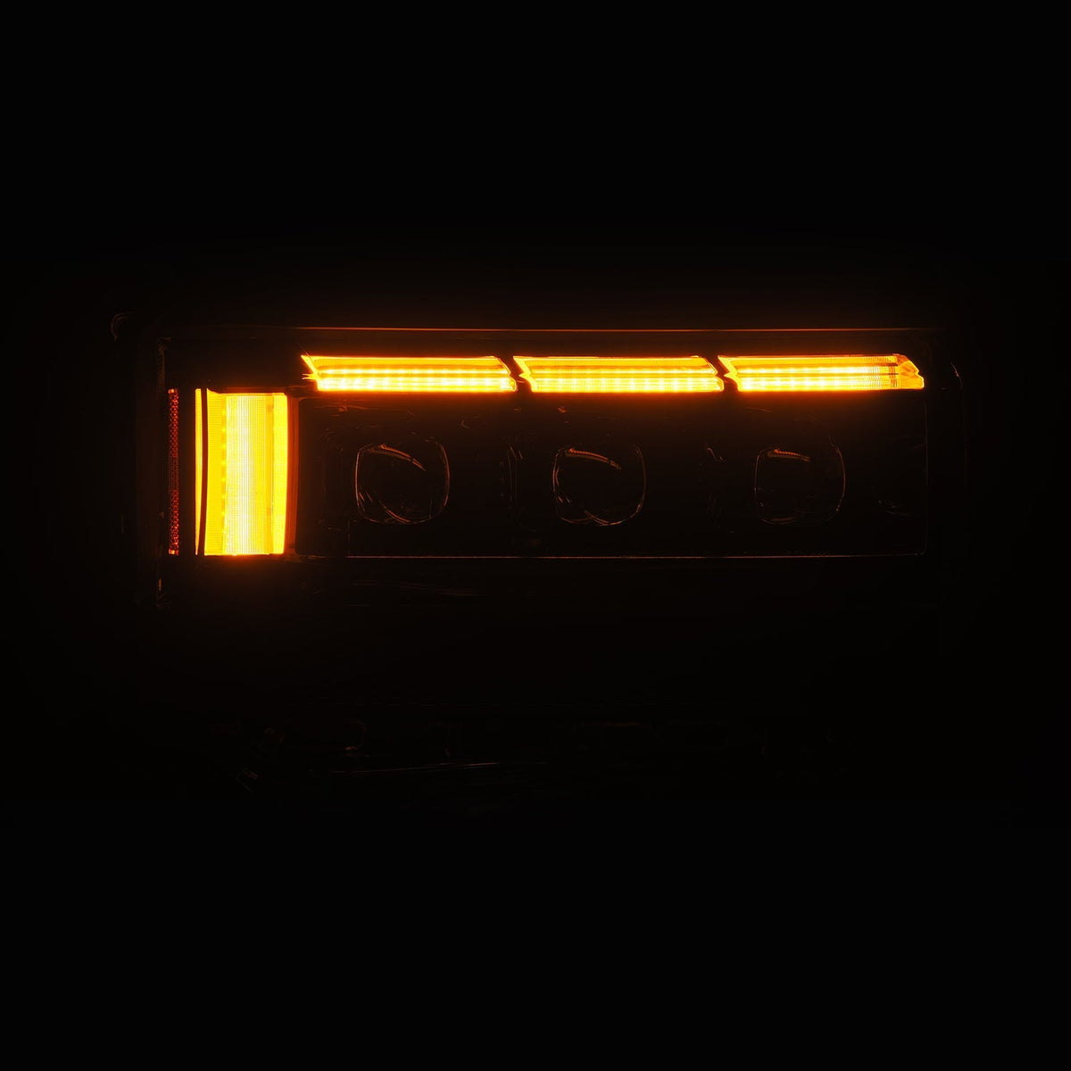 24-26 Toyota Land Cruiser NOVA-Series LED Projector Headlights Alpha-Black - view 4