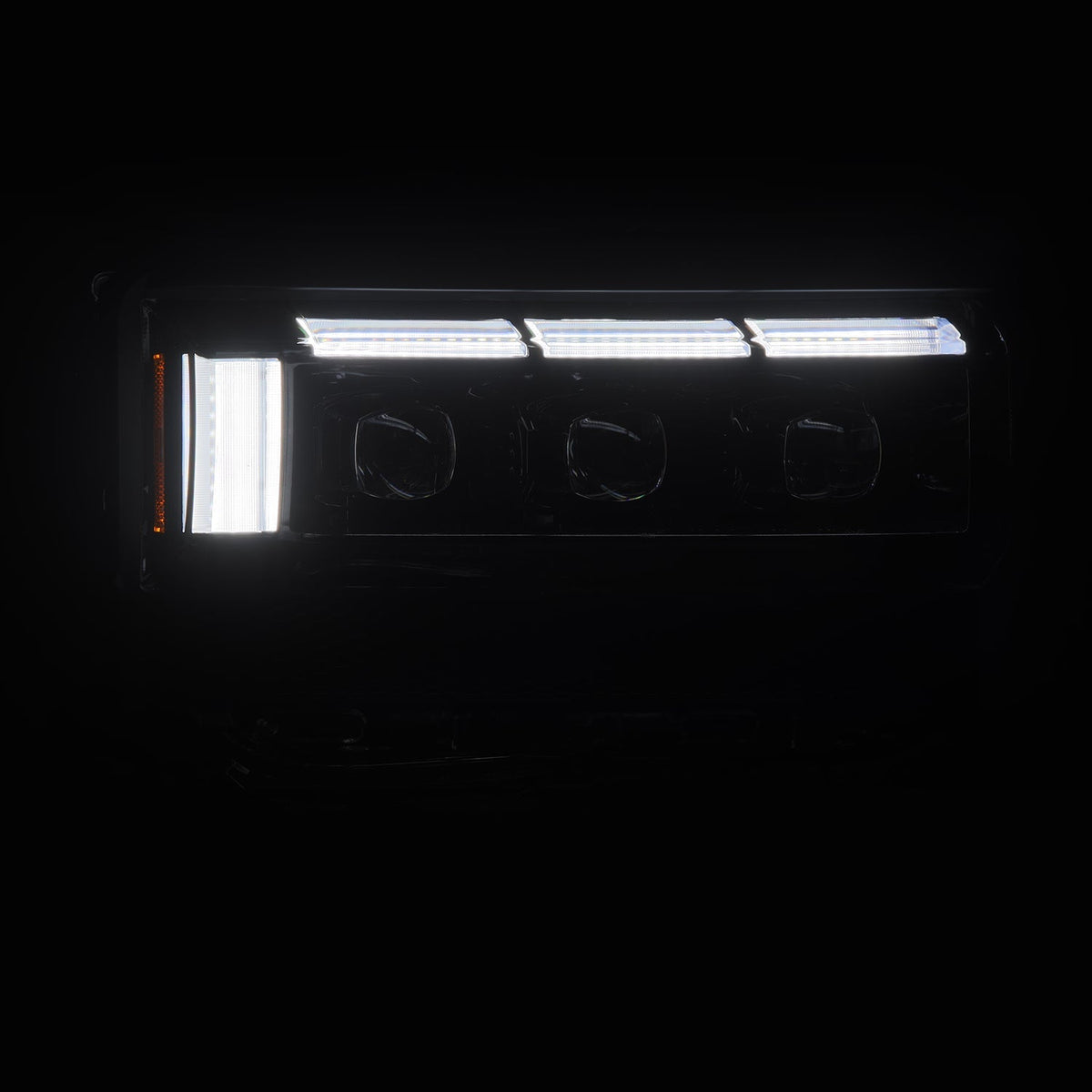 24-26 Toyota Land Cruiser NOVA-Series LED Projector Headlights Alpha-Black - view 3