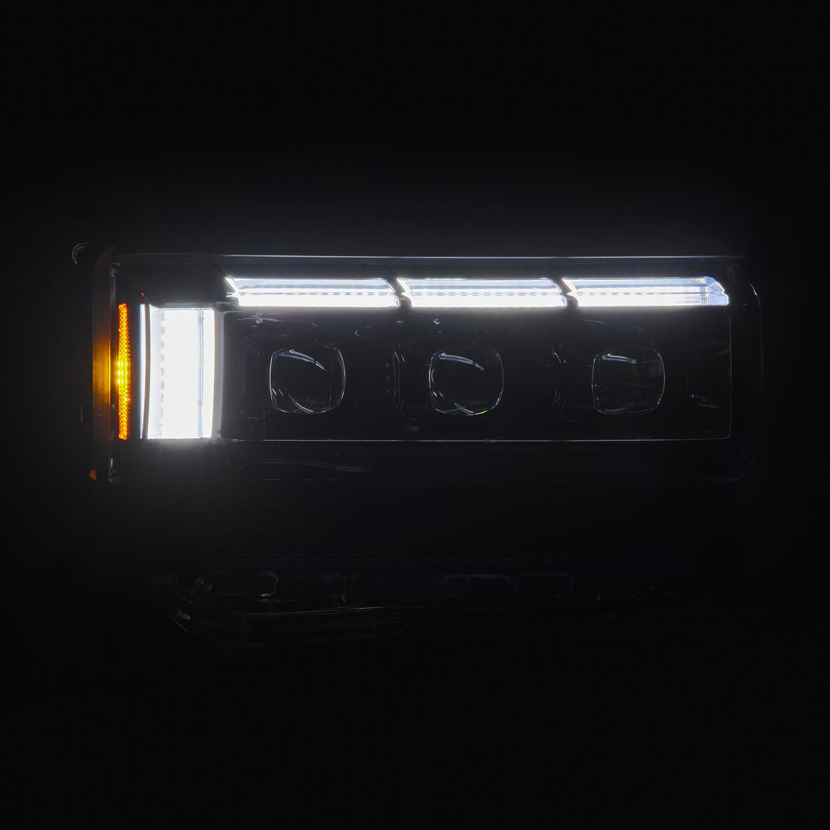 24-26 Toyota Land Cruiser NOVA-Series LED Projector Headlights Alpha-Black - view 2