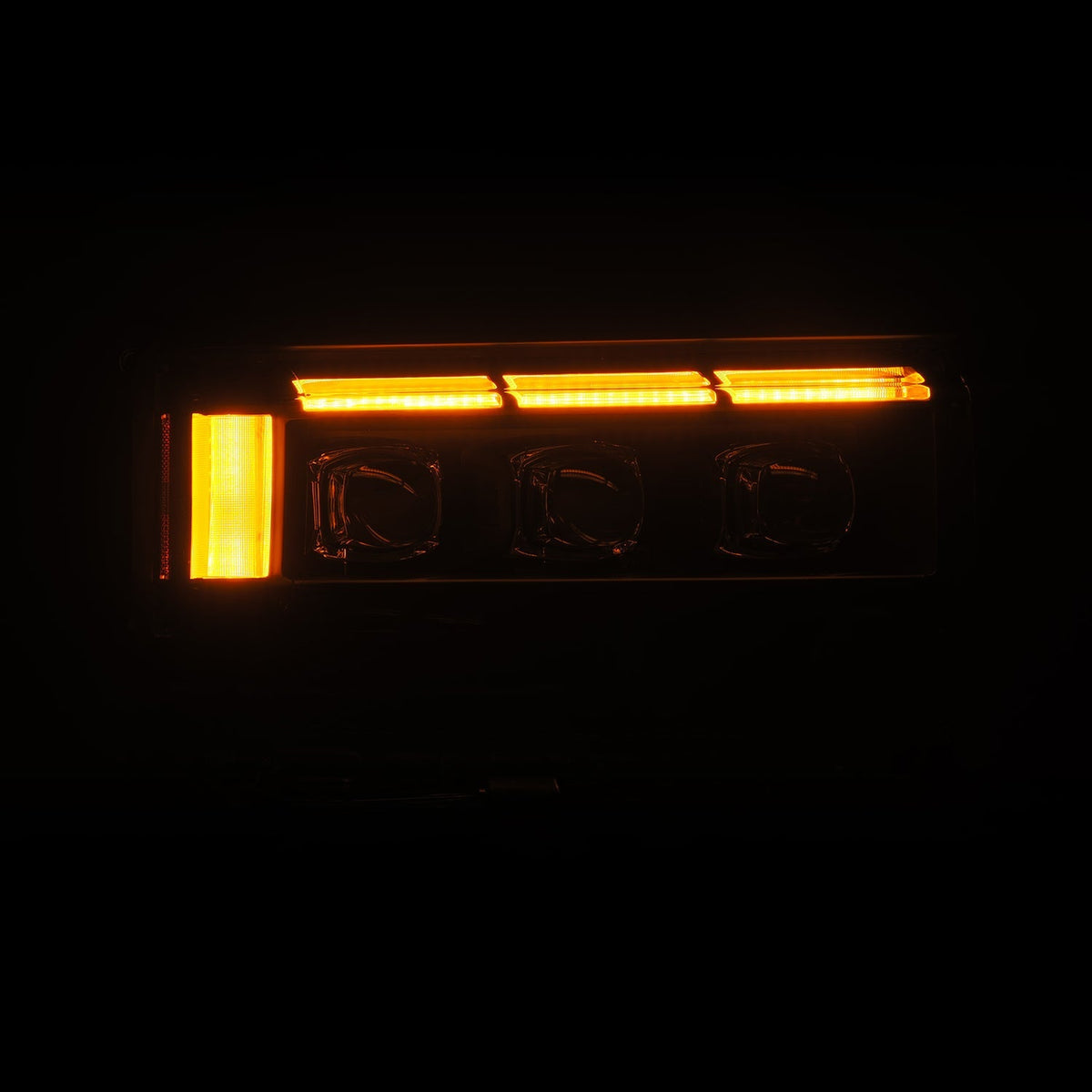 24-26 Toyota Land Cruiser NOVA-Series LED Projector Headlights Black - view 5