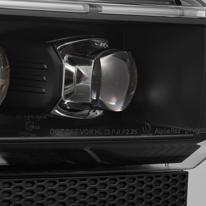 24-26 Toyota Land Cruiser NOVA-Series LED Projector Headlights Black - view 7