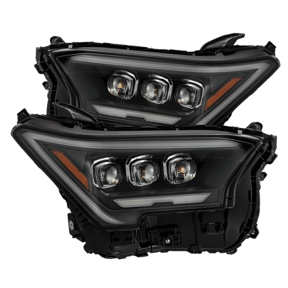 24-26 Toyota Tacoma / 25-26 4Runner NOVA-Series LED Projector Headlights Black - view 1