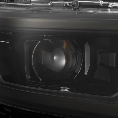 25-26 Ram 1500 LUXX-Series LED Projector Headlights Alpha-Black - view 13