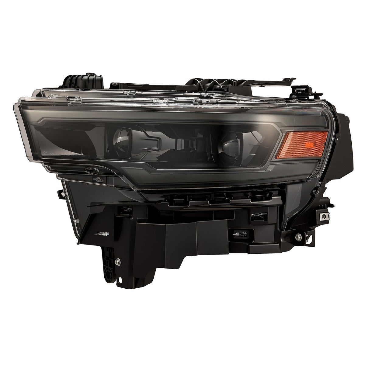 25-26 Ram 1500 LUXX-Series LED Projector Headlights Alpha-Black - view 4