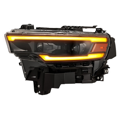 25-26 Ram 1500 LUXX-Series LED Projector Headlights Alpha-Black - view 5