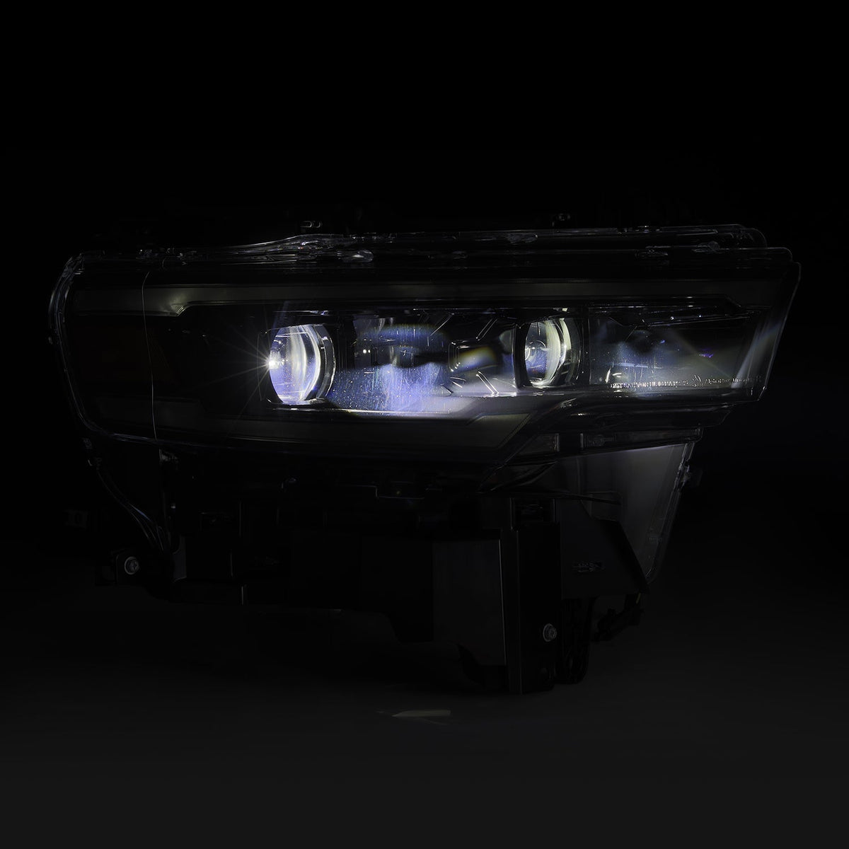 25-26 Ram 1500 LUXX-Series LED Projector Headlights Alpha-Black - view 9