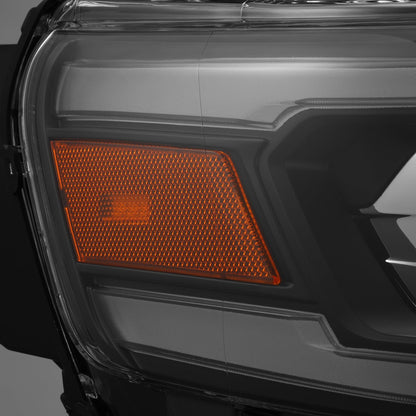 25-26 Ram 1500 LUXX-Series LED Projector Headlights Black - view 9