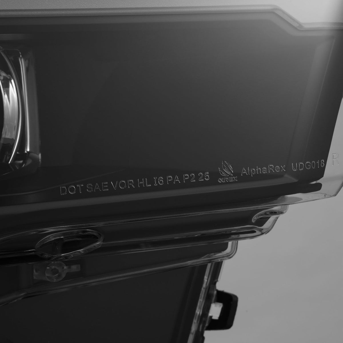 25-26 Ram 1500 LUXX-Series LED Projector Headlights Black - view 12