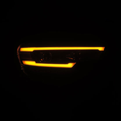 25-26 Ram 1500 LUXX-Series LED Projector Headlights Black - view 6