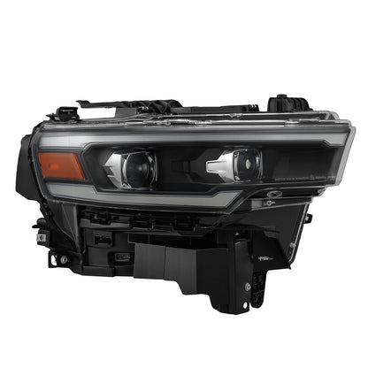 25-26 Ram 1500 LUXX-Series LED Projector Headlights Black - view 2