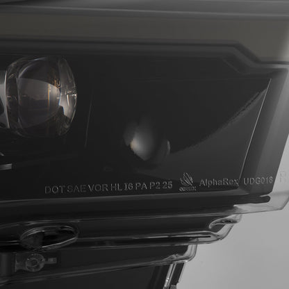 25-26 Ram 1500 NOVA-Series LED Projector Headlights Alpha-Black - view 13