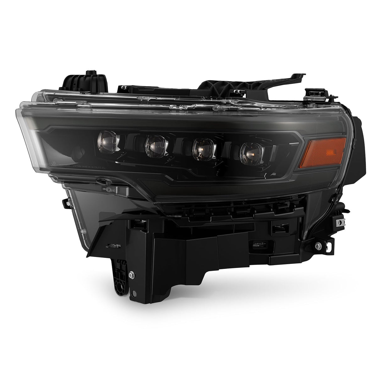 25-26 Ram 1500 NOVA-Series LED Projector Headlights Alpha-Black - view 4
