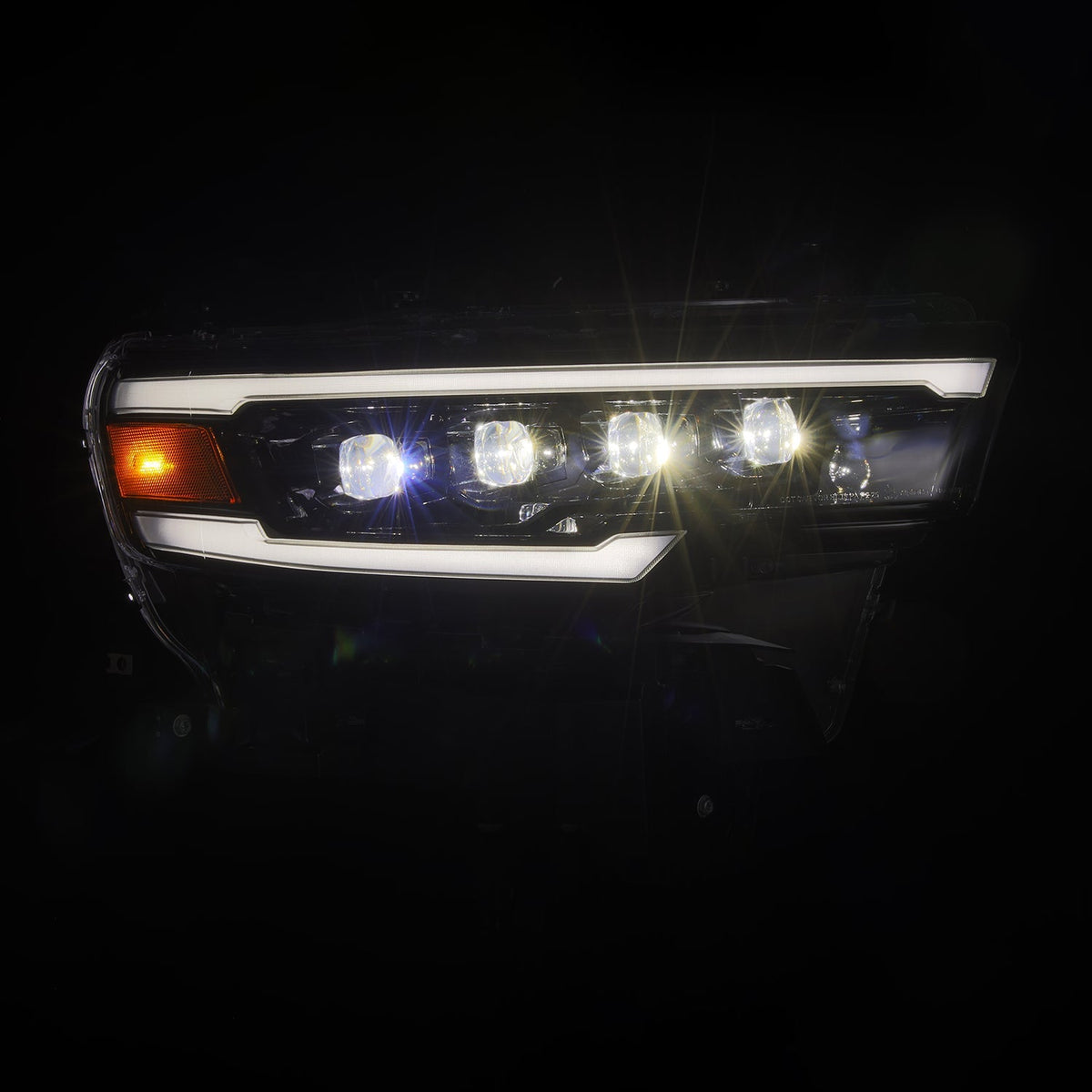 25-26 Ram 1500 NOVA-Series LED Projector Headlights Alpha-Black - view 7