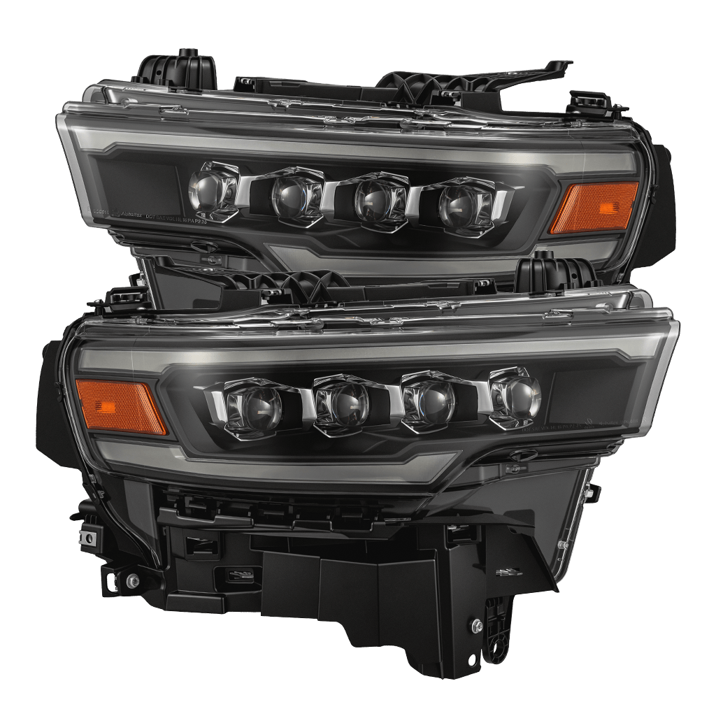 25-26 Ram 1500 NOVA-Series LED Projector Headlights Black - view 1