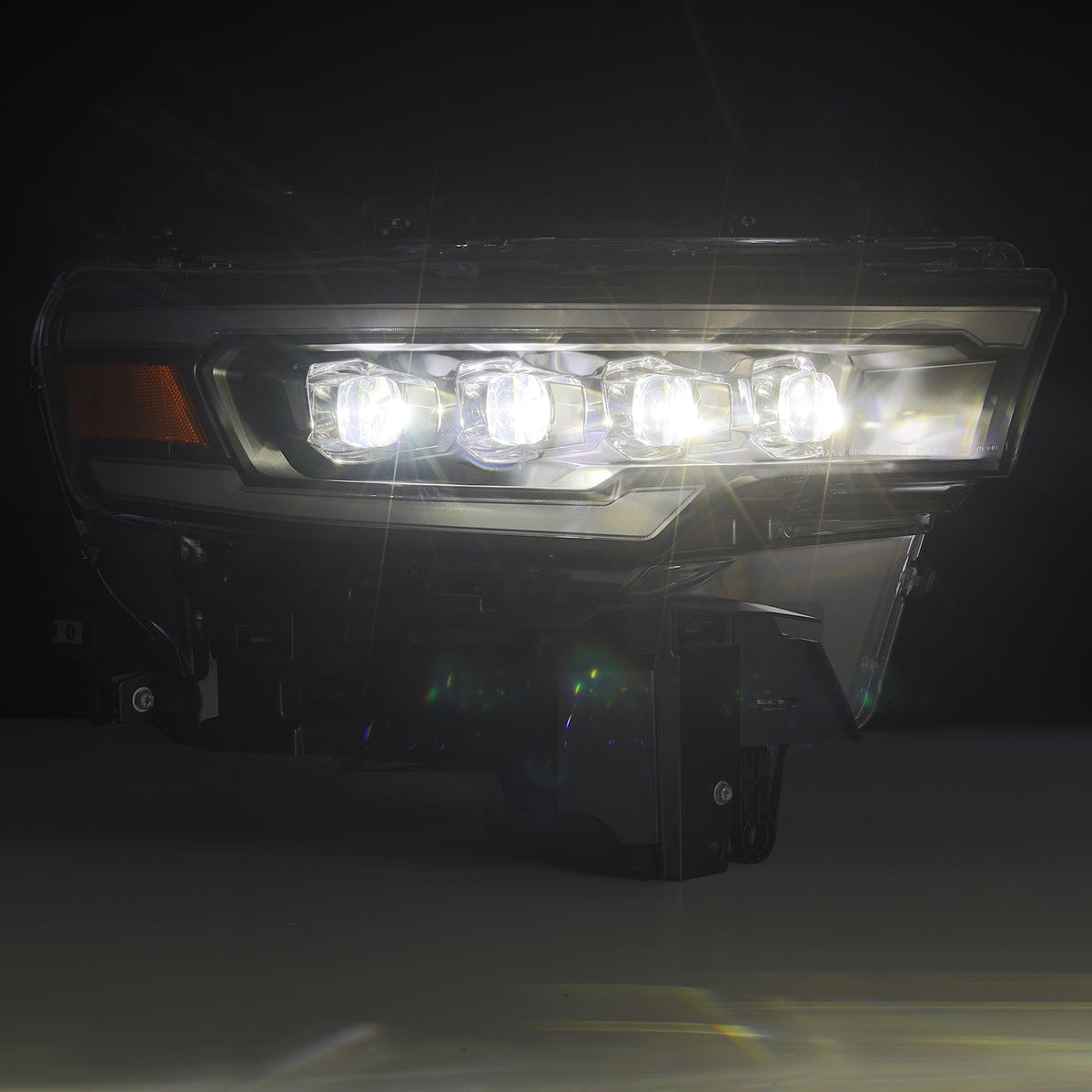 25-26 Ram 1500 NOVA-Series LED Projector Headlights Black - view 7
