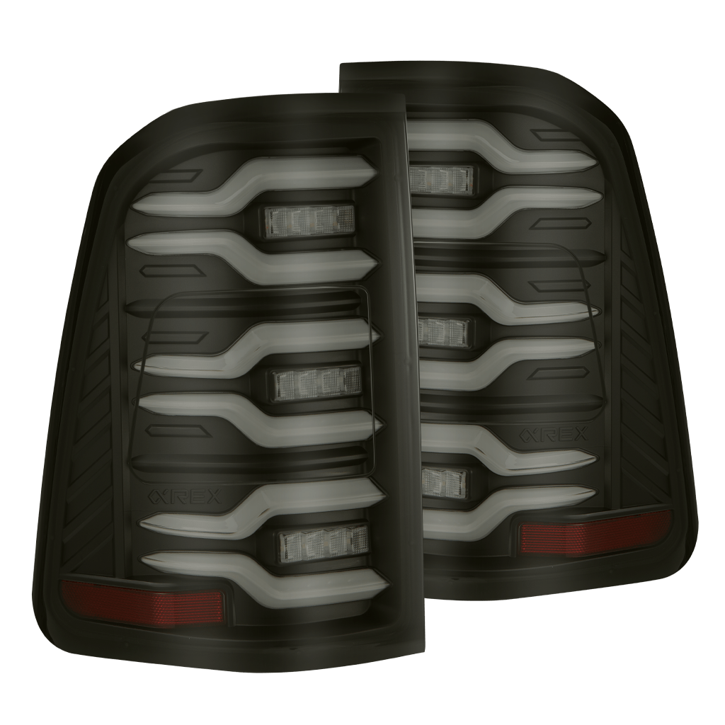 25-26 Ram 1500 LUXX-Series LED Tail Lights Black Smoke - view 1