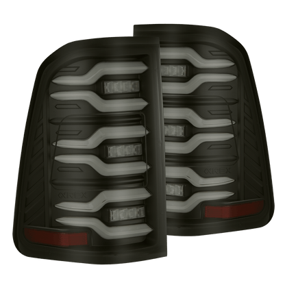 25-26 Ram 1500 LUXX-Series LED Tail Lights Black Smoke - view 1