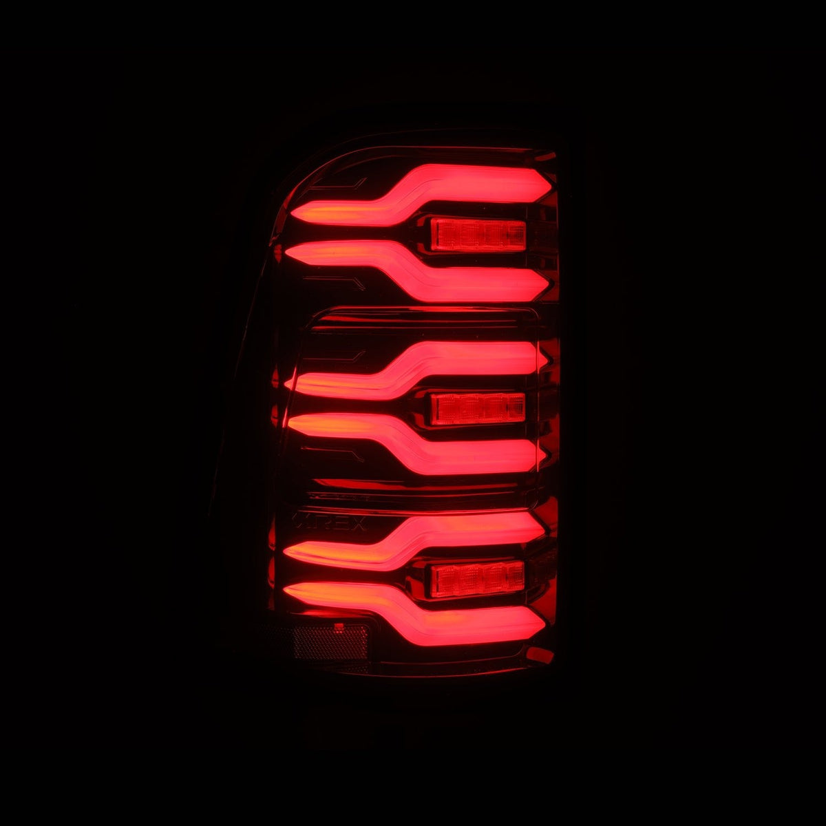 25-26 Ram 1500 LUXX-Series LED Tail Lights Black-Red - view 2