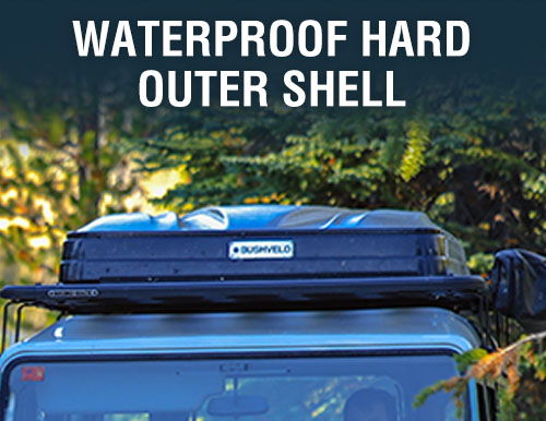 OVS BUSHVELD Hard Shell Roof Top Tent - 2 Person