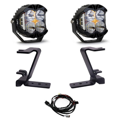 BAJA DESIGNS Ford LP4 A-Pillar Light Kit - Ford 2023-2026 F-250/350 Super Duty