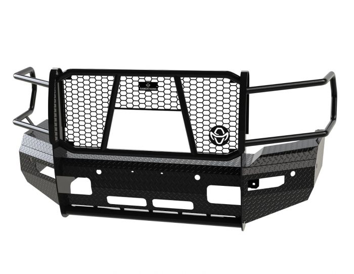 RANCH HAND SUMMIT SERIES FRONT BUMPER w/ GRILLE GUARD for 2019-2024 Dodge/Ram 2500/3500, w/ Camera