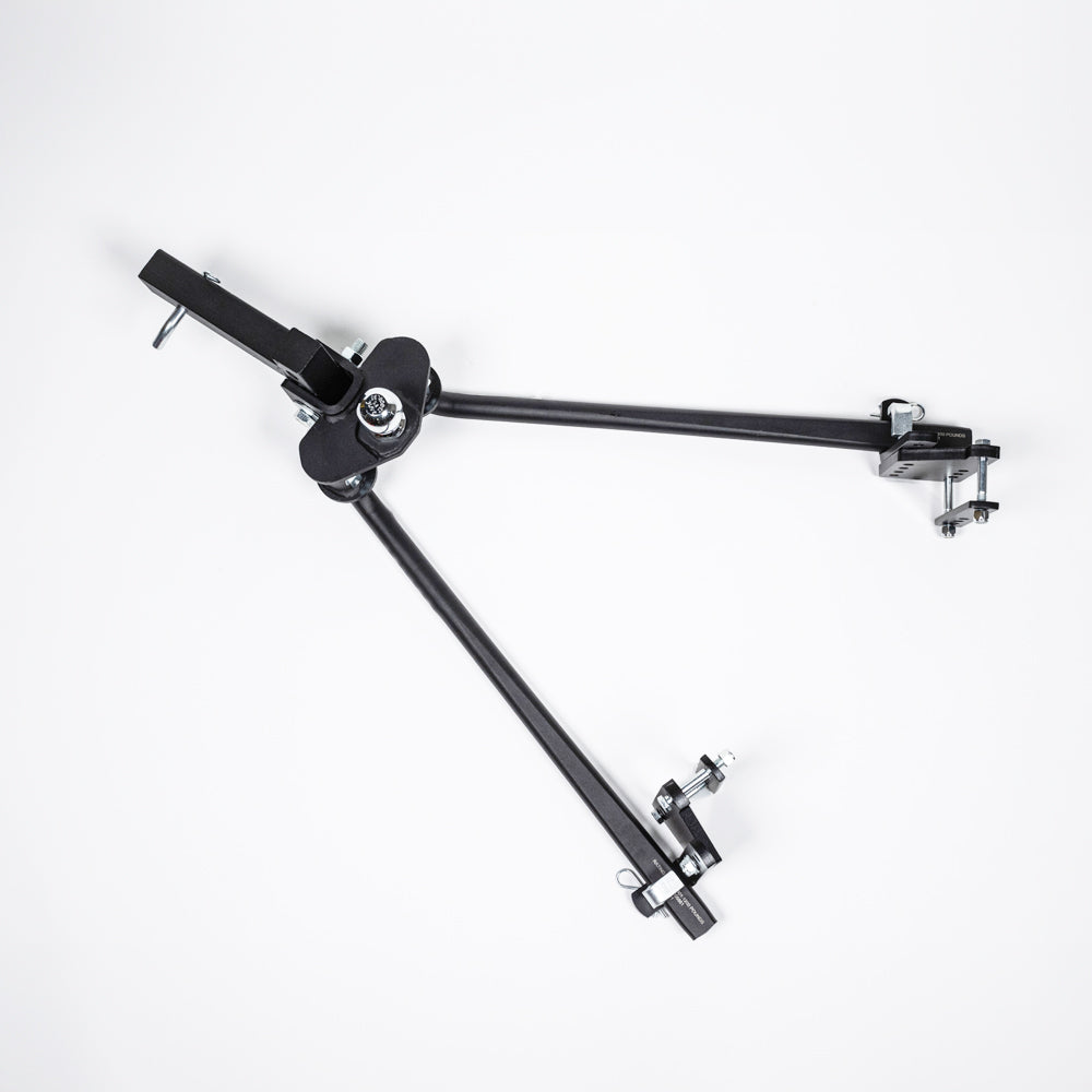 BXW1056 TrackPro Weight Distribution Hitch – 11 Hole Shank, 1000lbs Tongue, 10000lbs Towing, 2″ Receiver