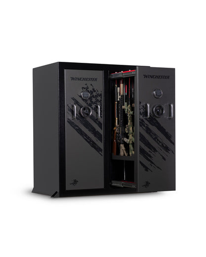 WINCHESTER Defender Double Door Safe - Slate Doors w/Black Body