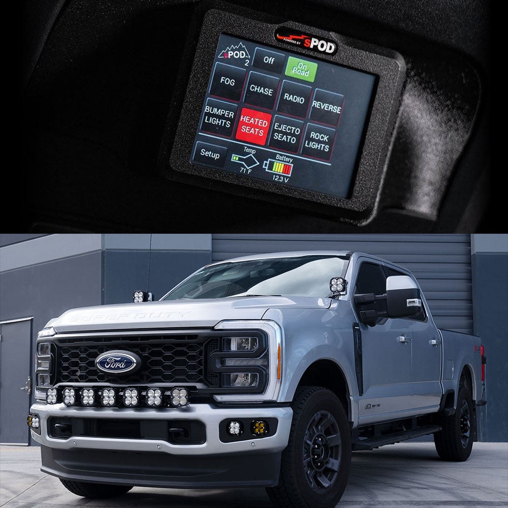 BAJA DESIGNS Touchscreen BantamX Power Management Vehicle Kit - Ford 2023-2026 F-250/350 Super Duty